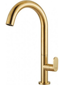 Μπαταρία Νιπτήρος Υψηλή SLIM Brushed Gold 500041-201 ARMANDO VICARIO