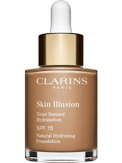 Clarins Skin Illusion Natural Hydrating 113 Chestnut Liquid Foundation SPF15 30ml
