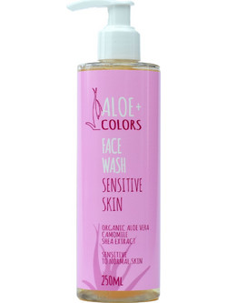 Aloe+ Colors Face Wash Sensitive Skin Gel Καθαρισμού Προσώπου 250ml
