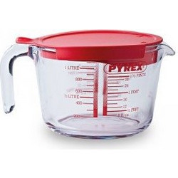 Pyrex Δοσομετρητής Με Καπάκι 1lt
