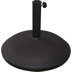 Βάση Ομπρέλας Μεταλλική Μαύρη 30kg 49.5εκ