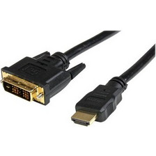 StarTech Καλώδιο HDMI Male to DVI-D Male 2m Black
