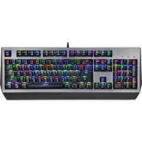 Motospeed CK99 Μηχανικό Gaming Πληκτρολόγιο με Cherry MX Red Διακόπτες RGB Silver