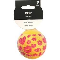 Linx Pop Stroker Ball Pocket Αυνανιστήρι Clear/Yellow