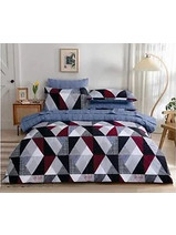 Παπλωματοθήκη Βαμβακερή Εμπριμέ Νο1 - 160 x 240 cm