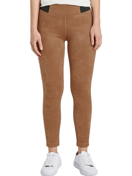Tom Tailor Tregging Γυναικείο Κολάν Μακρύ Καφέ 1021252-24781