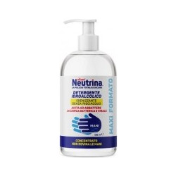 Neutrina Exent Sanitizing Hand Gel Αντισηπτικό Gel Χεριών με Αντλία 500ml