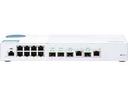 Qnap QSW-M408-2C Managed L2 Switch με 8 Θύρες Ethernet 1Gbps και 4 SFP Θύρες