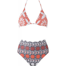 Gsecret Bikini Set Τριγωνάκι με Ενίσχυση Ψηλόμεσο Πολύχρωμο SE6129-13059