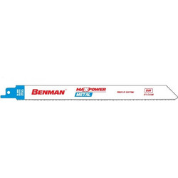 Σπαθολάμες Μετάλλου 14TPI 250mm S1122BF MaxPower Σετ 5 Τεμαχίων Benman 71880