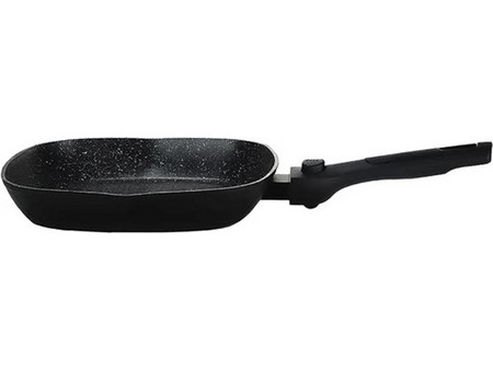 Imperial Collection IM-GRL24DFM-BLK Σχαροτήγανο Αλουμινίου Αντικολλητικό 24cm