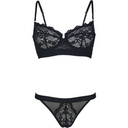 Γυναικείο lingerie Set freedom μαύρο