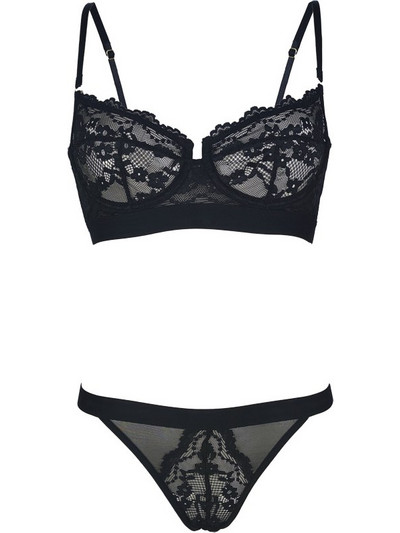Γυναικείο lingerie Set freedom μαύρο
