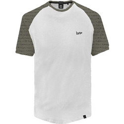Raglan Sleeve T-Shirt Cotton Flama DOUBLE TS-157 Λευκό