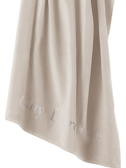 Guy Laroche Oceano Πετσέτα Θαλάσσης Μπεζ 80x170cm