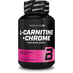 Biotech USA L-Carnitine + Chrome 60 Κάψουλες
