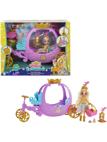 Mattel Enchantimals Royals Πριγκιπική Άμαξα