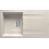 Pyramis Pyragranite Kartesio Beige Ένθετος Νεροχύτης Γρανίτη Αντιστρεφόμενος 86x50cm 070053411