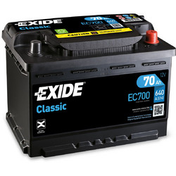 Exide Classic EC700 12V 70Ah