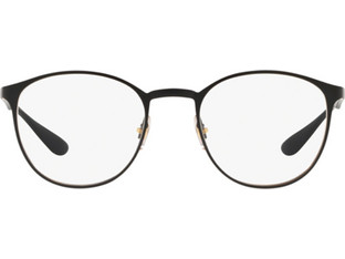Ray-Ban RB6355 2503 Ανδρικός Σκελετός Γυαλιών Οράσεως Κοκάλινος Μαύρος