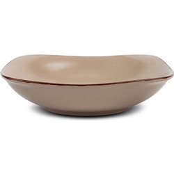 Nava Πιάτο Βαθύ Κεραμικό Τετράγωνο Brown Sugar 22.5x22.5cm 10-099-243