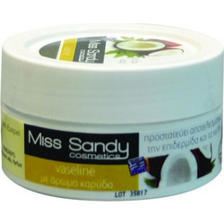 Miss Sandy Coconut Vaseline Ενυδατική Βαζελίνη Σώματος 200ml