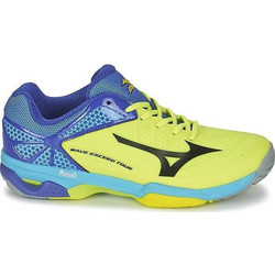 Mizuno Wave Exceed Tour 2 CC Ανδρικά Αθλητικά Παπούτσια για Τένις Μπλε Πράσινα 61GC1672-10