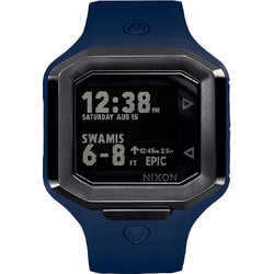 Nixon Ultratide Ψηφιακό Ανδρικό Ρολόι Χρονογράφος με Μπλε Καουτσούκ Λουράκι A476-2098-00