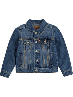 Levi's Trucker Παιδικό Μπουφάν Τζιν Μπλε 8E2058-M8X
