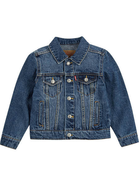 Levi's Trucker Παιδικό Μπουφάν Τζιν Μπλε 8E2058-M8X