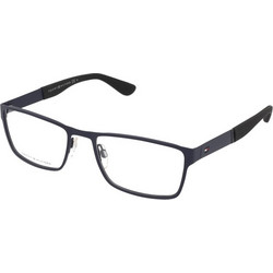 Tommy Hilfiger TH1543 PJP Ανδρικός Σκελετός Γυαλιών Οράσεως Μεταλλικός Μαύρος