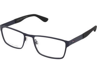 Tommy Hilfiger TH1543 PJP Ανδρικός Σκελετός Γυαλιών Οράσεως Μεταλλικός Μαύρος