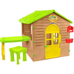 Mochtoys Garden House Πλαστικό Παιδικό Σπιτάκι με Τραπέζι & Καρέκλα 12240