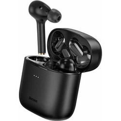Baseus Encok W06 Ακουστικά Bluetooth In Ear Black