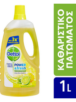 Dettol Anti-Bacterial Power & Fresh Γενικής Χρήσης Λεμόνι 1lt