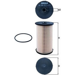 Φίλτρο καυσίμου KNECHT KX220D
