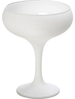 Espiel Ποτήρι Σαμπάνιας Γυάλινο Κολωνάτο Maya White 270ml RAB336K6