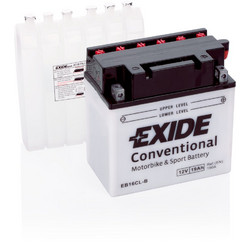 Exide Μπαταρία Μοτοσυκλέτας EB16CL-B 190A 19Ah
