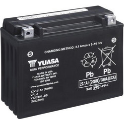 Yuasa Μπαταρία Μοτοσυκλέτας YTX24HL-BS 22.1Ah