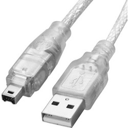 Καλώδιο USB 2.0 Male σε Firewire iEEE 1394 4 Pin Male iLink (Μήκος: 1.2m)