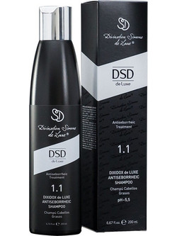 DSD de Luxe 1.1 Antiseborrheic Σαμπουάν κατά της Σμηγματορροϊκής Δερματίτιδας για Λιπαρά Μαλλιά 200ml