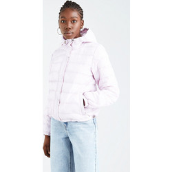 Levi's Edie Packable Γυναικείο Μπουφάν Χειμωνιάτικο Puffer Κοντό Ροζ A0675-0004