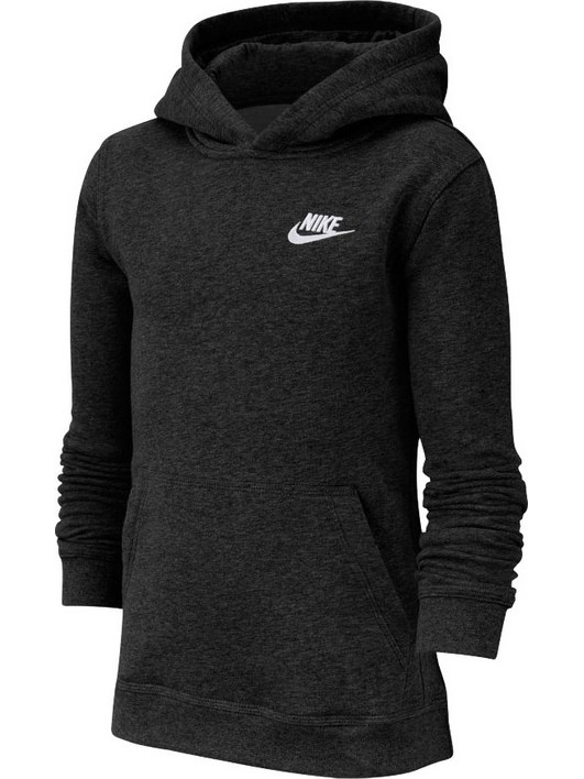 Nike Sportswear Club Παιδικό Φούτερ με Κουκούλα Μαύρο BV3757-011