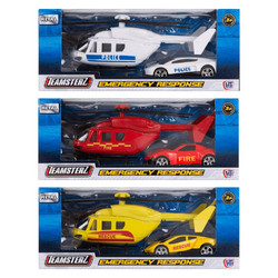 AS Company Teamsterz Ελικόπτερο & Όχημα Άμεσης Δράσης Emergency Response 3 Σχέδια 7535-73612