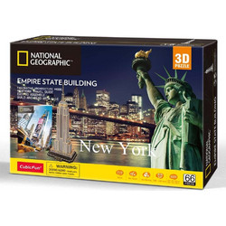 Puzzle CubicFun National Geographic Empire State Building 3D 66 Κομμάτια