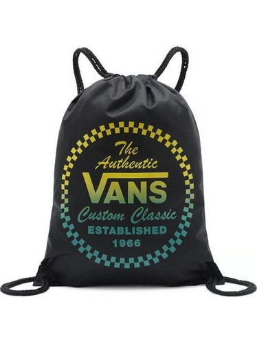 Vans League Bench Τσάντα Πλάτης Γυμναστηρίου Μαύρη VN0002W6Z8S1
