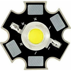 3W 20mm Cool White High Power LED Light-Emitting Diode LEDs 3000-3300K