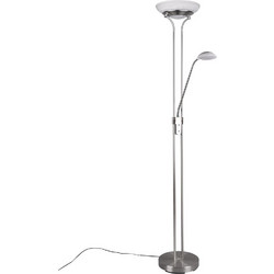Φωτιστικό Δαπέδου LED Orson 27W 3000K 2700Lm Μέταλλο Νίκελ Ματ