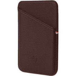Decoded MagSafe Card Sleeve Brown