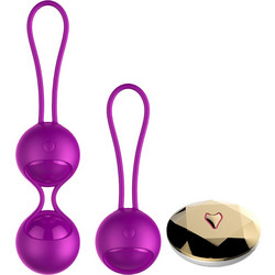 Vibrating Silicone Kegel Balls Set USB 10 Function